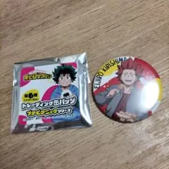 ヒロアカ【ヒロアカ展限定】缶バッジ オールマイト テンタコル 障子目