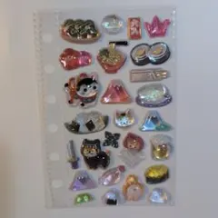 ボンボンドロップシール　和柄　おすそ分け