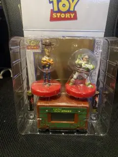 希少　トイ・ストーリー ウッディ バズ・ライトイヤー 目覚まし時計