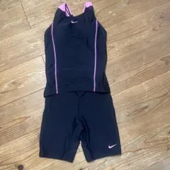 Nike セパレート水着 黒/ピンク