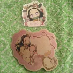 竈門禰豆子　バレンタイン&ホワイトデーメッセージシール・クリスマスステッカー