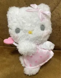 夢見るエンジェル キティ　マスコット キーホルダー ぬいぐるみ