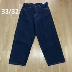 GAP スーパーバギーデニム　エクストラバギー　33/32 ダークリンス