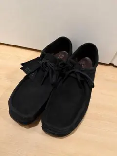 Clarks Originals ワラビー ブラック スエード