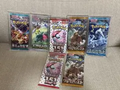 ◎ポケモンカード　7パックセット　(アクリルケース付き)