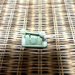 緑色 ミニチュア電話機