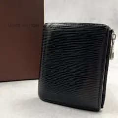 極美品】ルイヴィトン エピ ジッピーコインパース ブラック ノワール