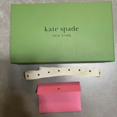 kate spade ボックス リボン カード