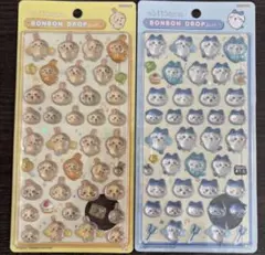 【正規品】ちいかわ ボンボンドロップシール　ハチワレ　うさぎ　2枚セット