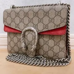 GUCCI ディオニュソス GGブルームス 400249 チェーンショルダー 赤