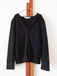 アンタイトル　黒ダブルジップパーカーのサムネイル