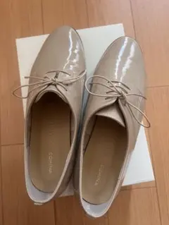 【美品】LE TALON/ベージュローファーのサムネイル
