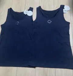CECIL McBEE ネイビー タンクトップ 2枚セット 160cm