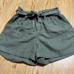 GAP KIDS オリーブ色ハーフパンツ ウエストゴム130cm