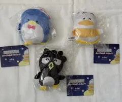 はぴだんぶい ぬいぐるみボールチェーン ばつ丸 あひるのペックル タキシードサム