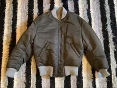 MA-1ジャケット オリーブ グレー