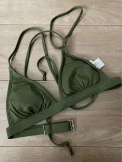 オリーブグリーン 三角ビキニ XSサイズ