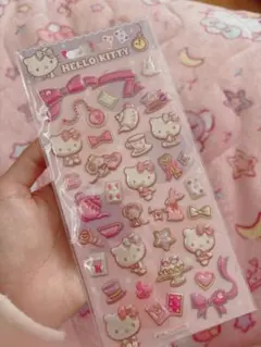 キティちゃん　ぷっくりシール　サンリオ　海外限定　希少　ぷくぷくシール　入手困難