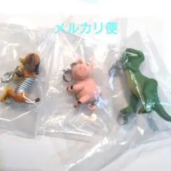 トイ・ストーリー ゆらゆらつながるマスコット3個セット　ガチャガチャ