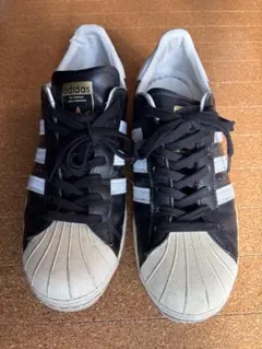 と*)様 adidas SUPERSTAR 80s スーパースター 金ベロ