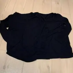 120 長袖 インナー ブラック 2枚セット