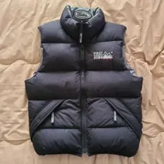 ファーストダウン　ベスト　M　リバーシブル　美品