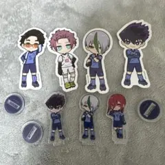 ブルーロック セリア ダイソー 100均 アクスタ シール 7点 セット売り