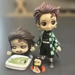 鬼滅の刃 炭治郎 フィギュア 2体セットおまけのねずこ