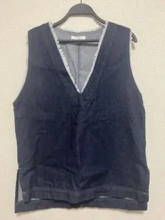 デニム ベスト