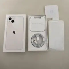 Apple iPhone 13 128GB ホワイト 箱　付属品（本体無し）