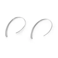 ✨高評価商品✨ 大ぶりデザイン シルバーフープピアス トレンド感たっぷり