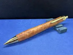 工房楔花梨瘤0.5シャープペンシル値下げ可￼ 工房 楔 0.5mmペンシル楔 花梨紅白 | ペンハウス