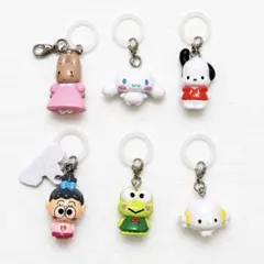 サンリオオールスターズ めじるしアクセサリー 新品 6個セット まとめ売り