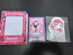 早乙女ベリー 誕生日 2026 箔押し缶バッジ&チェキ風カード にじさんじ