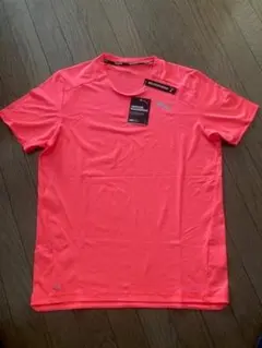 PUMA DRYCELL リフレクティブデザイン Tシャツ サーモンピンク