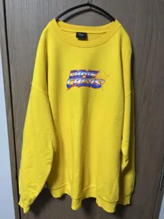 Dime DIME CRISIS スウェット イエロー XL