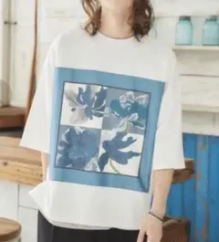 Casper John サブリメイショントランスファーグラフィックビッグT