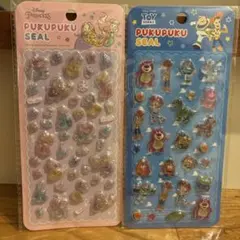 p*i様 ぷくぷくシール　ディズニー　プリンセス&トイストーリー　新品未開封