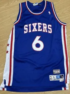 adidas Julius Erving #6 タンクトップ ゲームシャツ XL - メルカリ