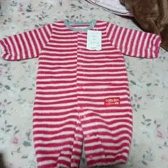 s-Shu-Non ロンパース 50-60 ピンク/白