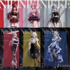 NIKKEニケ×ローソン オリジナルクリアファイル全6種コンプセット 勝利の女神