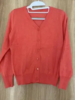 レディース　カーディガン　ピンク　長袖　春