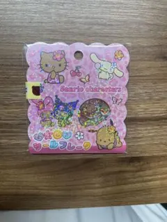 【新品】サンリオ おはじきシールフレーク 15枚入 完売品 ハワイアン キラキラ