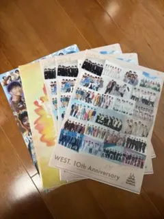 WEST. クリアファイル 5枚セット