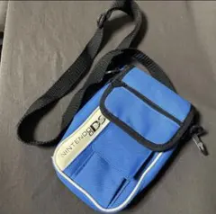 任天堂 ニンテンドーDS 収納ポーチ　ブルー　y2 k