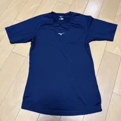 野球 Mizuno ネイビー アンダーシャツ 160