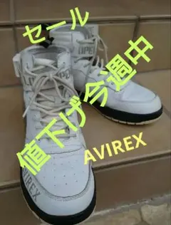 【新品未使用】AVIREX GOLF ハイカットシューズ ホワイト 新品未使用】AVIREX GOLF ハイカットシューズ ホワイト - メルカリ