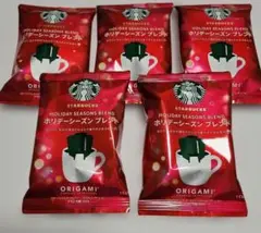 スターバックス　オリガミ　パーソナルドリップコーヒー　フォールブレンド　5袋のサムネイル