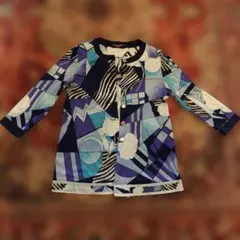 LEONARD FASHION 七分袖 カーディガン 総柄のサムネイル