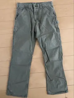 【￼最終値下げ】Carhartt カーゴパンツ グレー 32×34のサムネイル